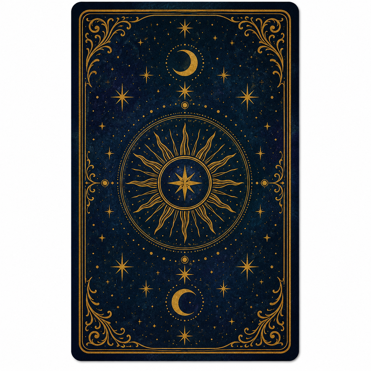 Achterkant tarotkaart